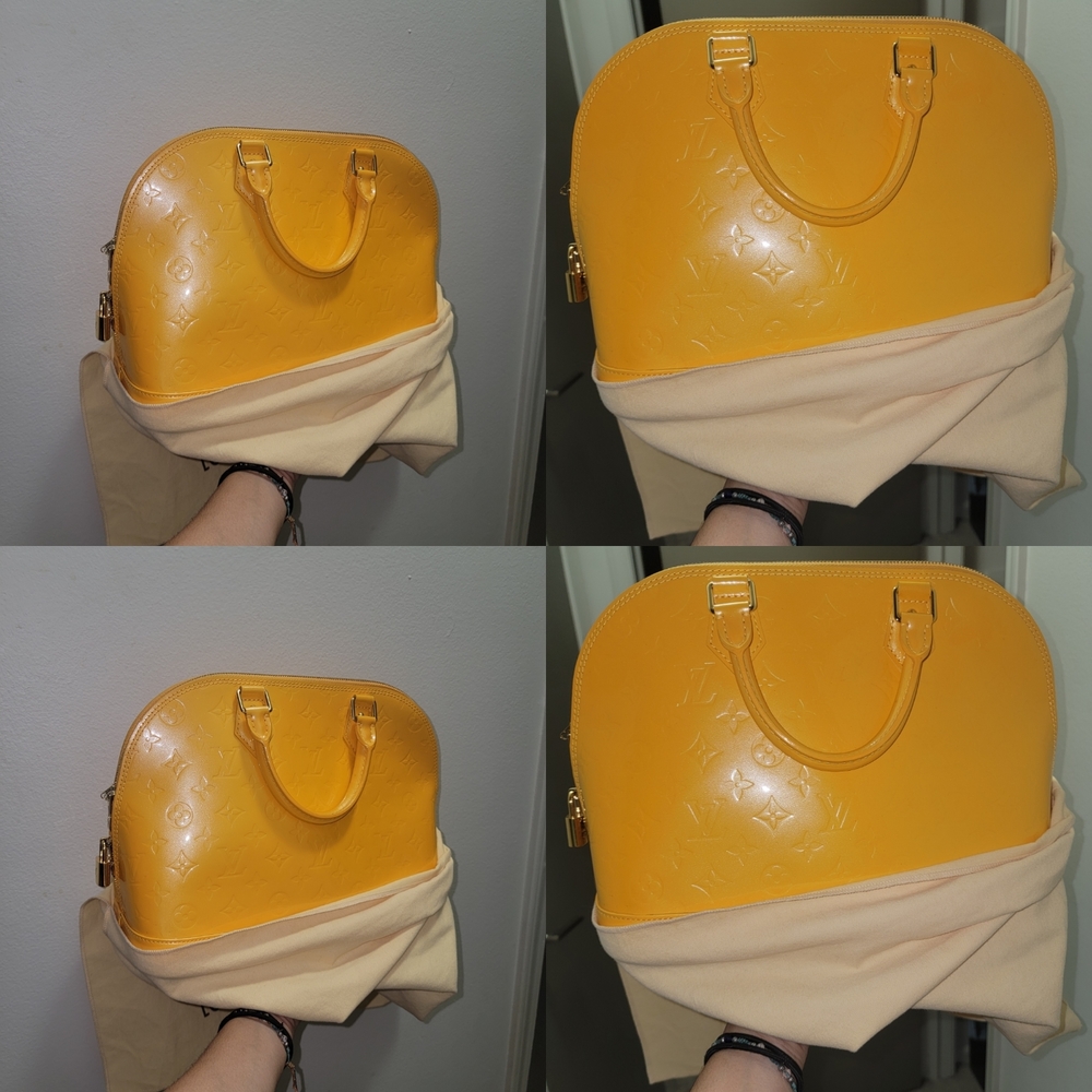 Elegant Yellow Designer Handbag - Picture 2 of 2